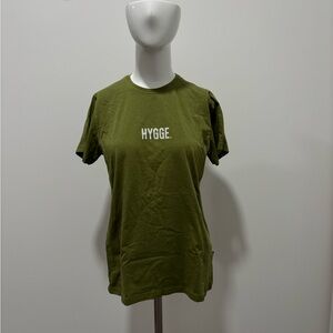 Hygge Copenhagen Olive Green T-Shirt S